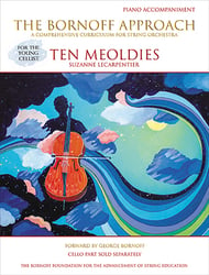 Ten Melodies for the Young Cellist Piano BK cover